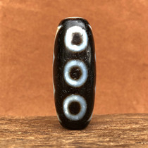 Tibetan Tianzhu Tibetan five-eyed Tianzhu genuine to pure agate chalcedony package pulp oil run weathering clear