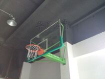 Indoor and outdoor standard hanging basketball rack outdoor cantilever adult basketball rack hanging on the wall ball frame wall hanging can be lifted