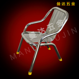 不锈钢椅 靠背凳子沙滩椅子会议椅子庭院椅