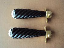 Banhu accessories Black sandalwood Qin cavity Banhu shaft Yu Opera Sandalwood shaft Spiral shaft plus machine shaft factory direct sales