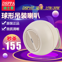 Sipp lob audio DSP107 ceiling horn CW624 ceiling 10W broadcast 15W background music DSPPA