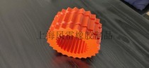 Rubber gear coupling gear rubber gear elastomer rubber gear coupling 11H10H9H8H7H6H