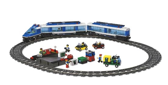 乐高4561客运列车9v火车男女孩子组装积木拼搭人仔玩具礼物_7折现价2