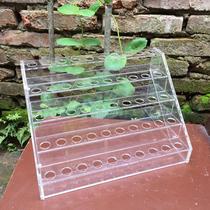 Acrylic Crystal Contact Lens Mupil Box Storage Display Rack Lipstick Holder essence Display Rack