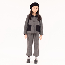 BBW Tongjia girl retro gray temperament suit suit 1 06