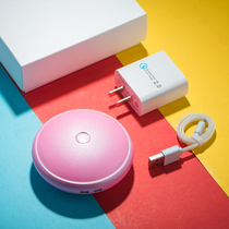 QC3 0 intelligent fast charge constant temperature warm hand treasure portable warm cake Lucky stone USB charging waterless safety explosion-proof