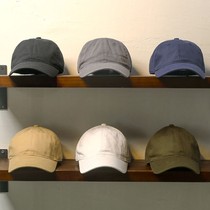 Summer cap male solid color Korean ins soft top baseball cap sunscreen female Japanese sun visor sun hat tide brand