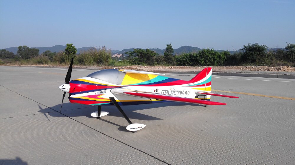Самолет на дистанционном управление 赢家模型 世界冠军设计 cplr galactik 猛犸 90级 f3a 遥控飞机 Wm