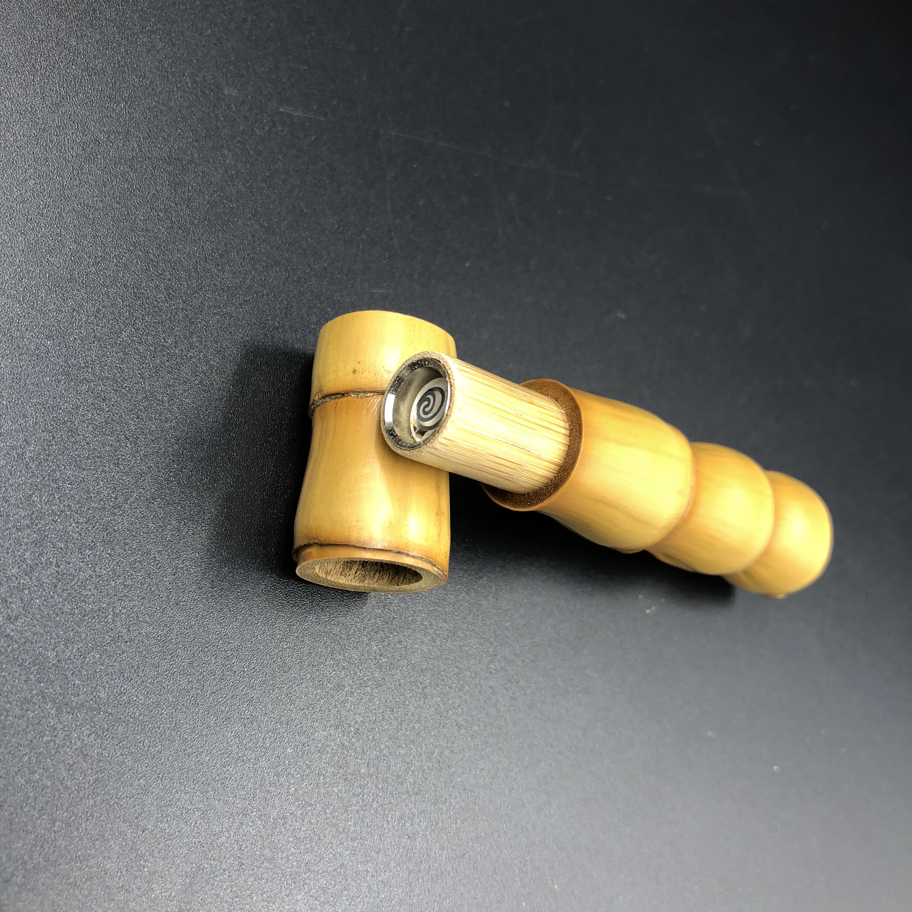 复古梅鹿竹火折子吹气打火机吹一吹防风火机充电usb静音男女通用