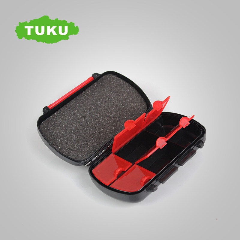 途酷tuku配件盒小渔具盒储物盒鱼钩盒零件盒收纳盒_7折现价10元