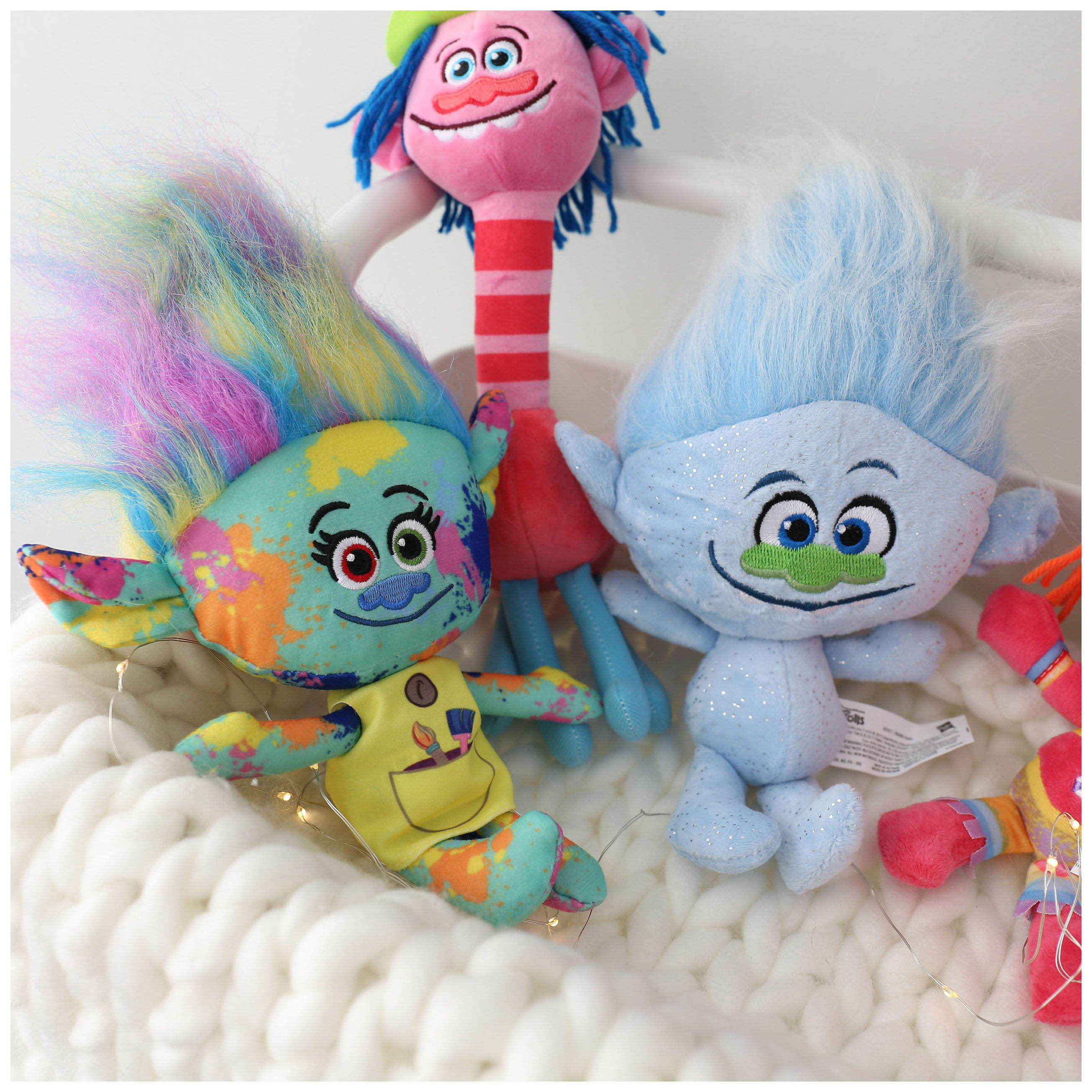 ins美国梦 稀罕大个魔发精灵怀旧巨魔娃娃公仔玩偶毛绒玩具礼物