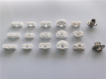 Laser welding machine xenon lamp press block laser cutting machine xenon lamp pressure block Oval cavity body lighting tube gland Teflon block