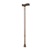 Aluminum alloy lightweight thick single foot telescopic crutch crutch crutches elderly walking stick Walker ten-speed adjustment non-slip
