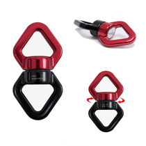 Sarojia 360 degree rotator rotary connection ring Hanging ring Satin rotary connector 8 word ring universal ring