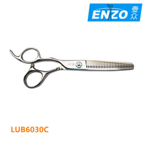 Houchuan LUB6030C left-hand antler tooth tooth scissors left-hand seamless tooth scissors thinning scissors haircuts