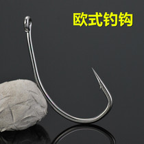 Jiang Wolf European fishing hook European Carp Hook Ronnie fishing hook Ronnie fishing group accessories bank fishing carp grass carp Herring giant hook
