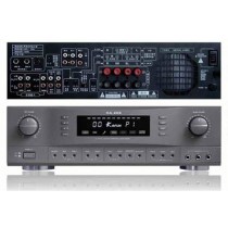 KAFUN Kaifeng KA-206 Double Reverberation Professional KTV Power Amplifier Karaoke Power Amplifier 200W * 4