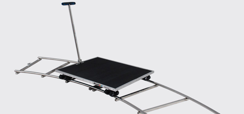 hmy a型拍摄像机轨道 轻便型不锈钢轨道车专用 影视电影轨道 (节)