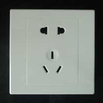 Shanghai Songri switch socket five-hole socket Two-three-eye socket 5-hole socket