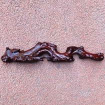 Indian lobular rosewood brush retro Chinese mountain pen holder set high-grade study four treasures study storage ornaments