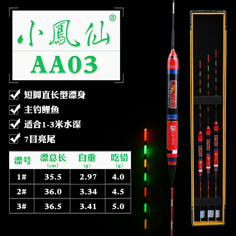 小凤仙巴尔杉水无影夜光漂电子浮漂灵敏超亮加固夜钓漂鲤鲫钓鱼漂产品展示图3