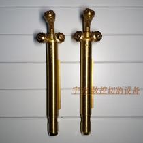 CNC gantry cutting machine with acetylene propane flame cutting gun isobaric gun head straight torch accessories