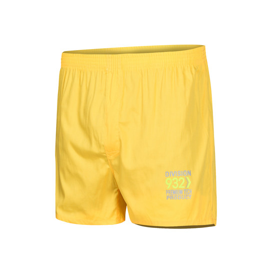 Men's Underwear Cotton Youth Loose Large Size Men's Boxer Pajamas Yellow Home Breathable Shorts Boxer Pants