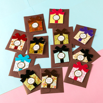 Mothers Day gift cards business message card birthday blessings small card Cubic Korea creative mini thank you card