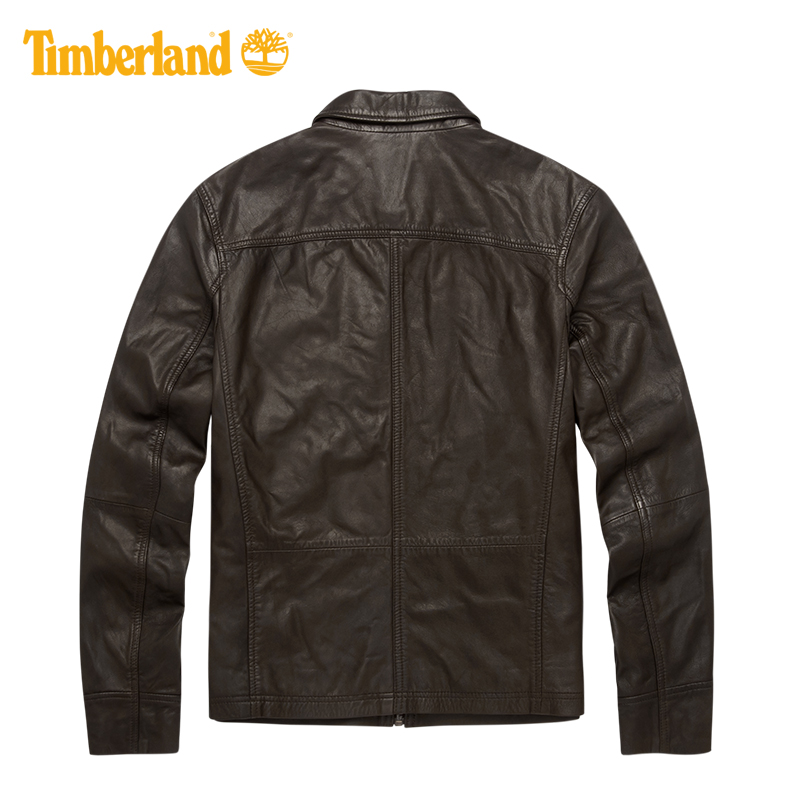 断码Timberland/添柏岚 16新品 羊皮经典休闲皮衣夹克|A1FF4产品展示图4