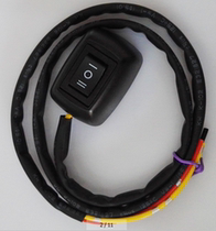 12V10A 24V5A car paste three-speed boat rocker switch punch-free wire length 60cm
