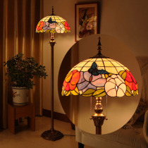 Yixuan Living room floor lamp Housewarming gift Bedroom study cafe Creative pastoral LED vertical lamp