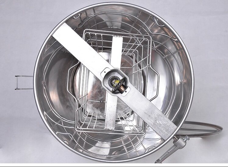 蜂蜜分离机 打糖机304摇蜜机加厚出口型平底平盖不锈钢摇蜜机包邮