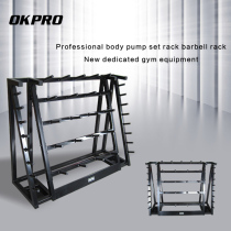 Dumbbell barbell dual-use combination set shelf home ladies Bell barbell rack gym set standard barbell rack