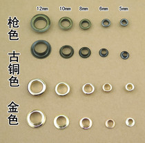 Handmade Diy Leather Art Tools Accessories Buttoned Eye-eyed Cock Eye-buttoned Chicken Eye Rivets Gas Eyeshoe Eyelet Copper Bicolor