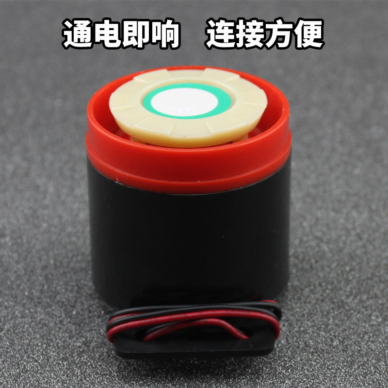 shengkaiao high decibel alarm 220v industrial 12v buzzer car anti-theft active 24v horn sounds