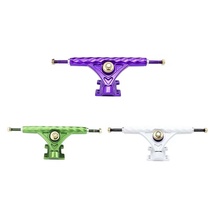 Wood Poison Long Board TWIST TRUCK Steel Bar Bridge High Strength Light Weight Long Board Bridge PU Flat Flower DC Flexible