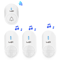 One drag three wireless home doorbell long distance AC doorbell electronic remote control doorbell elderly pager intelligent
