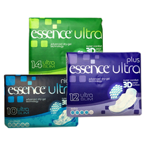 British ESSENCE Eros poem cotton soft ultra-thin imported sanitary napkin set