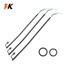 Horse eye rod hollow out penis catheter intubation Urethral injection fun blockage expansion Male female silicone rod