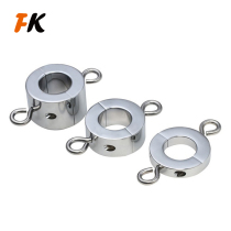 Scrotum bondage stainless steel lock fine ring mens pendant penis ball stretch gay gay adult sex products