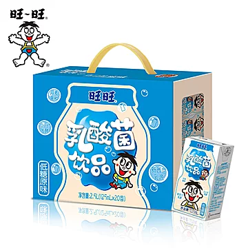 旺旺乳酸菌饮品组合20盒*125ml[3元优惠券]-寻折猪