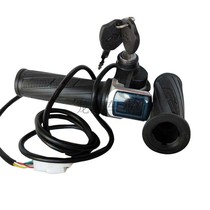 Electric skateboard bicycle switch speed control throttle LCD Display Transfer lever with lock 24v36v Hall accessories