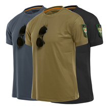 Marathon military fans tactical T-shirt quick-drying round neck breathable special forces short sleeve outdoor physical sports uniform