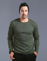 Outdoor round neck clothing special forces sunscreen clothing military green cotton coat male autumn sports tactical long sleeve 511T shirt