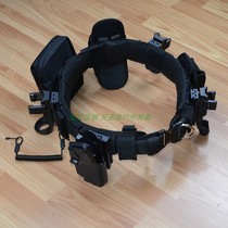 Tactical molle waist seal nylon breathable lightweight multifunctional eight-piece belt quick pull set to reduce burden outdoor men