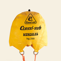 Italy CRESSI salvage bag professional diving buoyancy bag lifting bag 250KG 500KG 1000KG