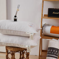 Silkworm pupa protein neck pillow high rebound soft hotel pillow adult pillow does not collapse and does not deform