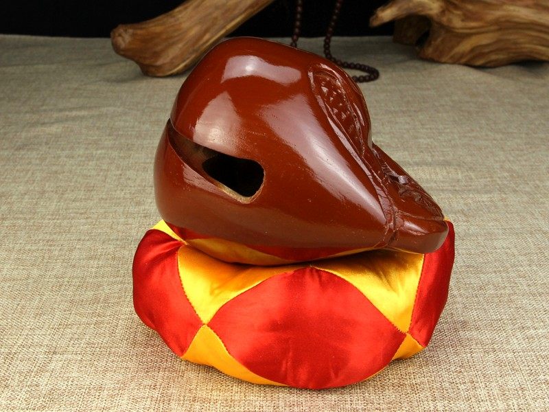 佛教 法器 木鱼 3.5-12寸佛应 樟木鱼 配送垫子锤 铜磬 引庆 包邮