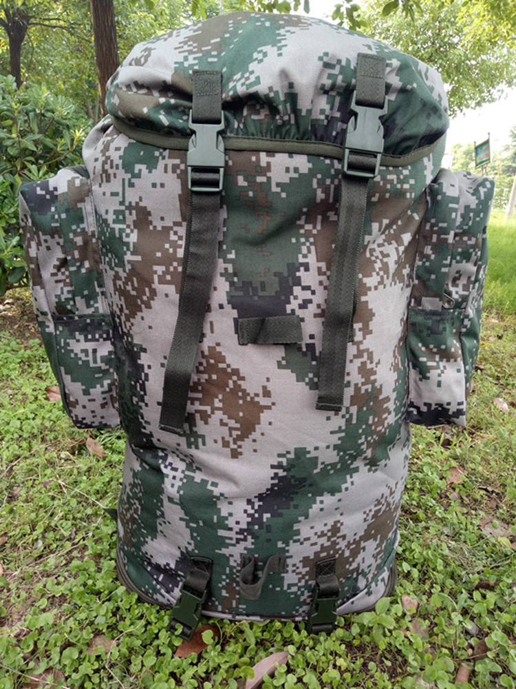 厂家批发背囊01寒区单兵携行具迷彩大容量背囊民兵训练生活携行具
