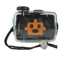 Waterproof camera retro cute 3-grid three-grid three-eye robot mechanical camera creative gift